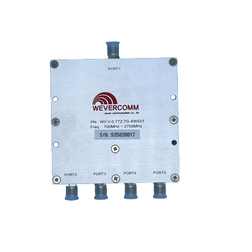 PD-4G-4WAY-SF - 700-2700 MHz 4-Way Power Splitter SMA-Female
