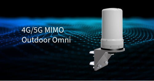 Using 4G MIMO outdoor omni antennas